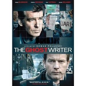 The Ghost Writer DVD 2010 Roman Polanski Ewan McGregor Pierce Brosnan Thriller
